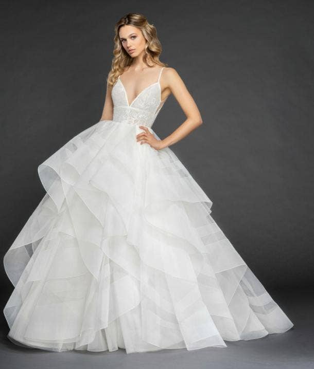 Hayley paige clearance convertible wedding dress